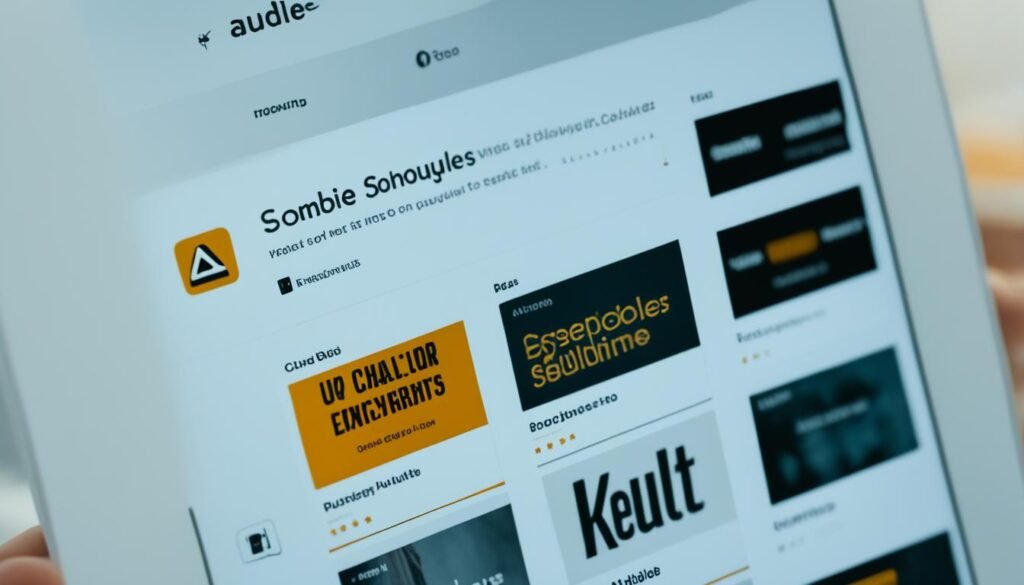 audible's purchasing experience